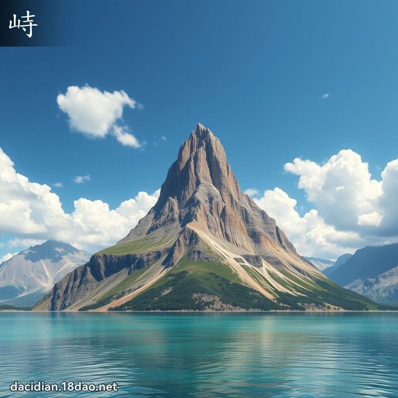 峙 - 國語大辭典配圖