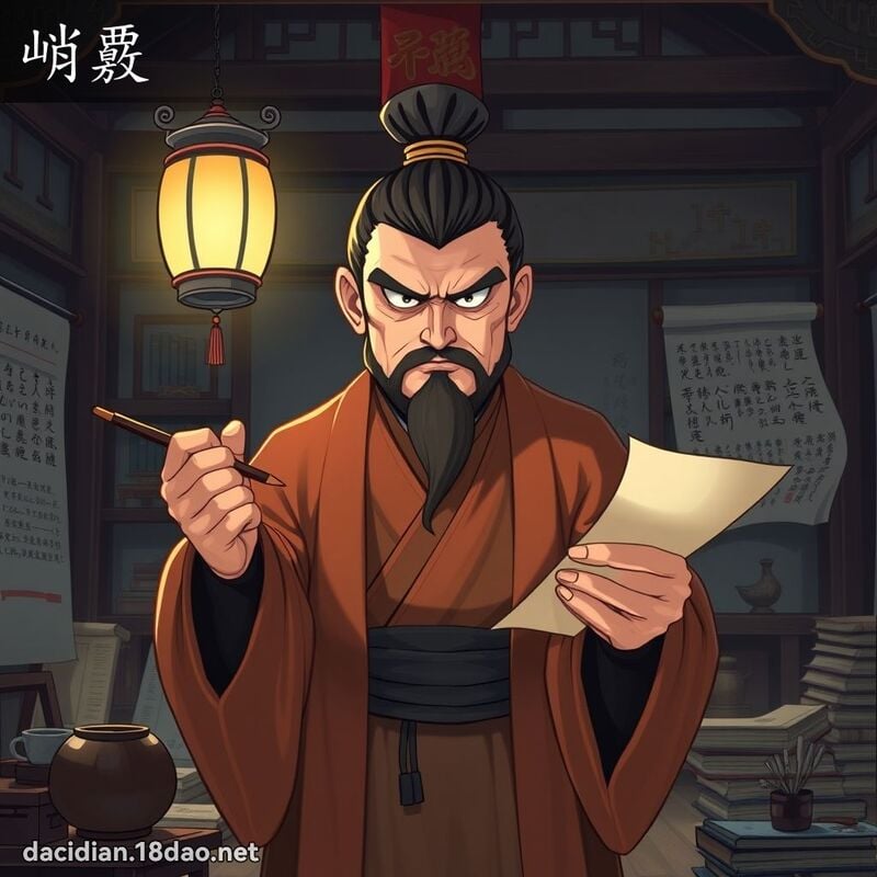 峭覈 - 国语大辞典配图