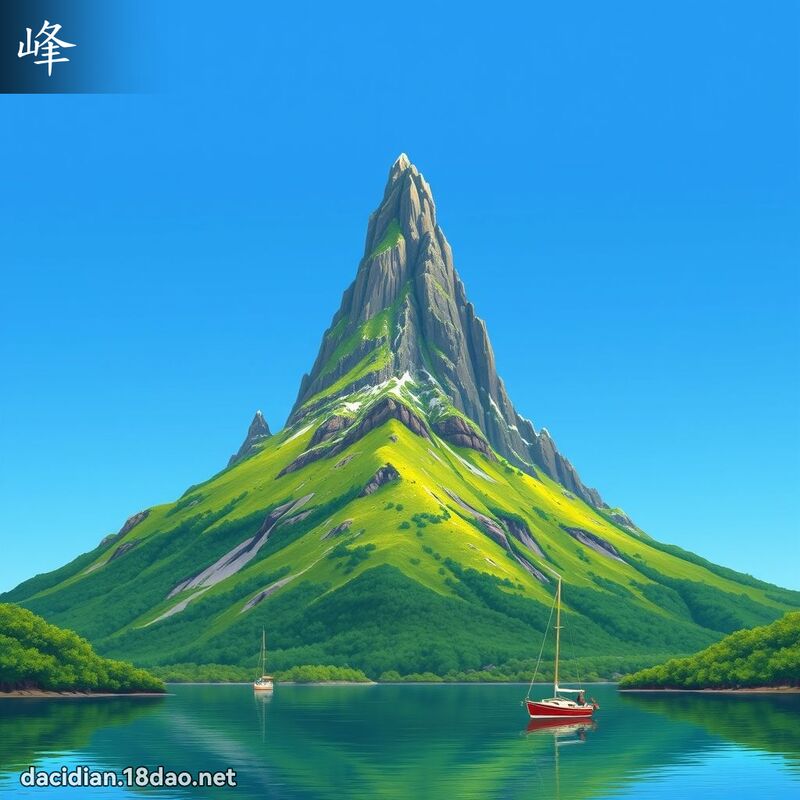 峰 - 國語大辭典配圖