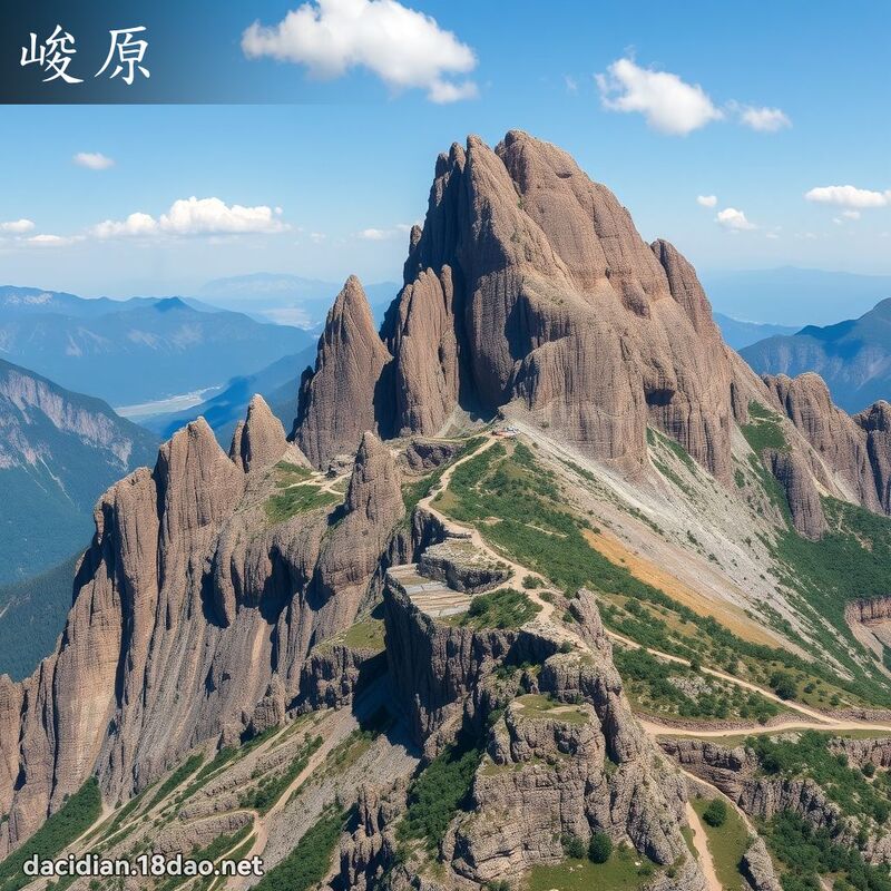峻原 - 國語大辭典配圖