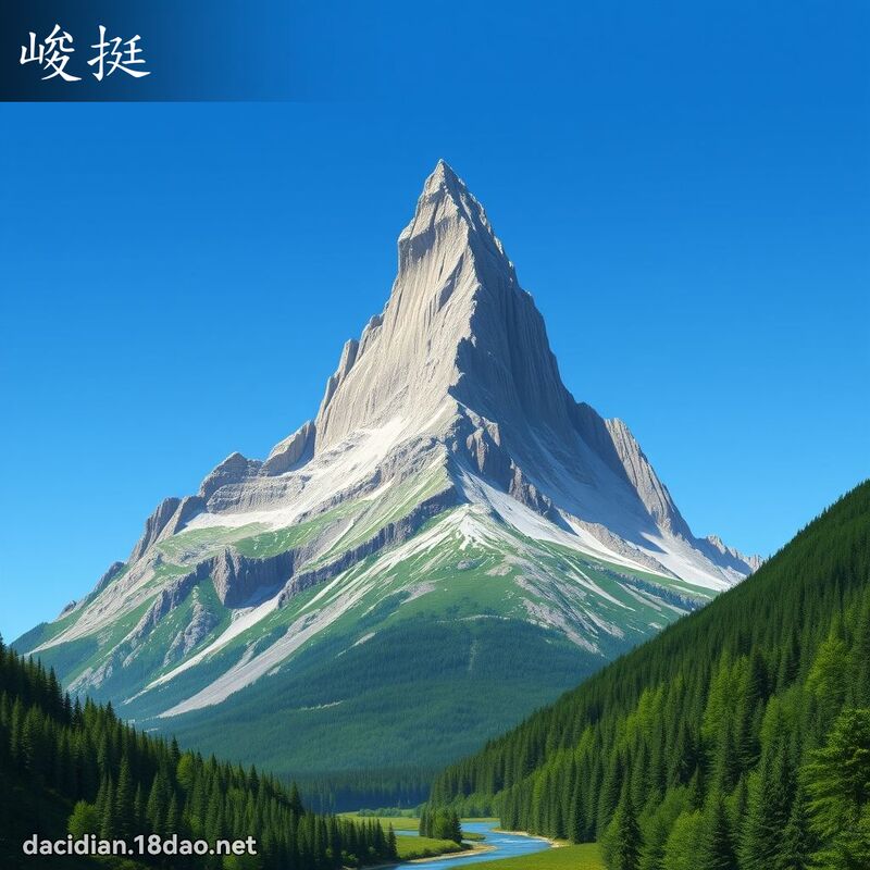 峻挺 - 国语大辞典配图