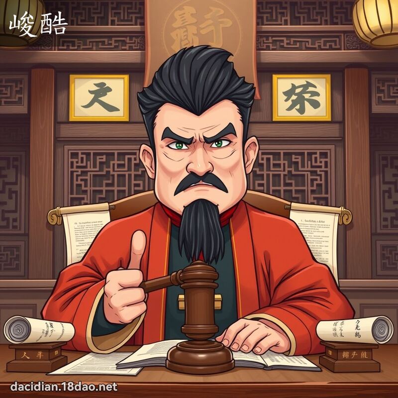 峻酷 - 国语大辞典配图