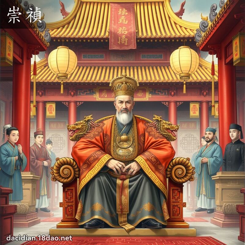 崇禎 - 國語大辭典配圖
