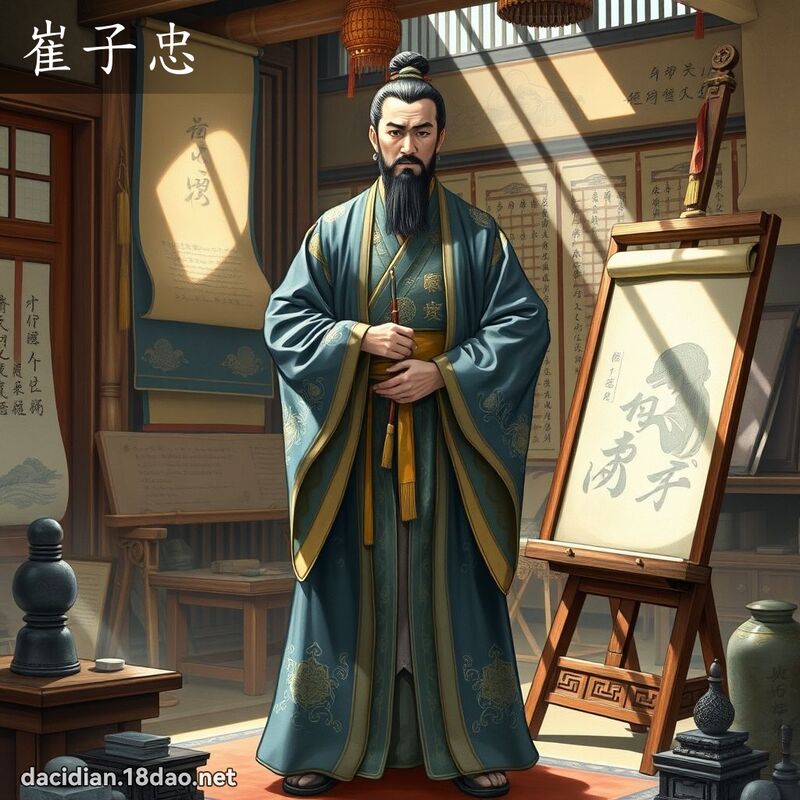 崔子忠 - 國語大辭典配圖