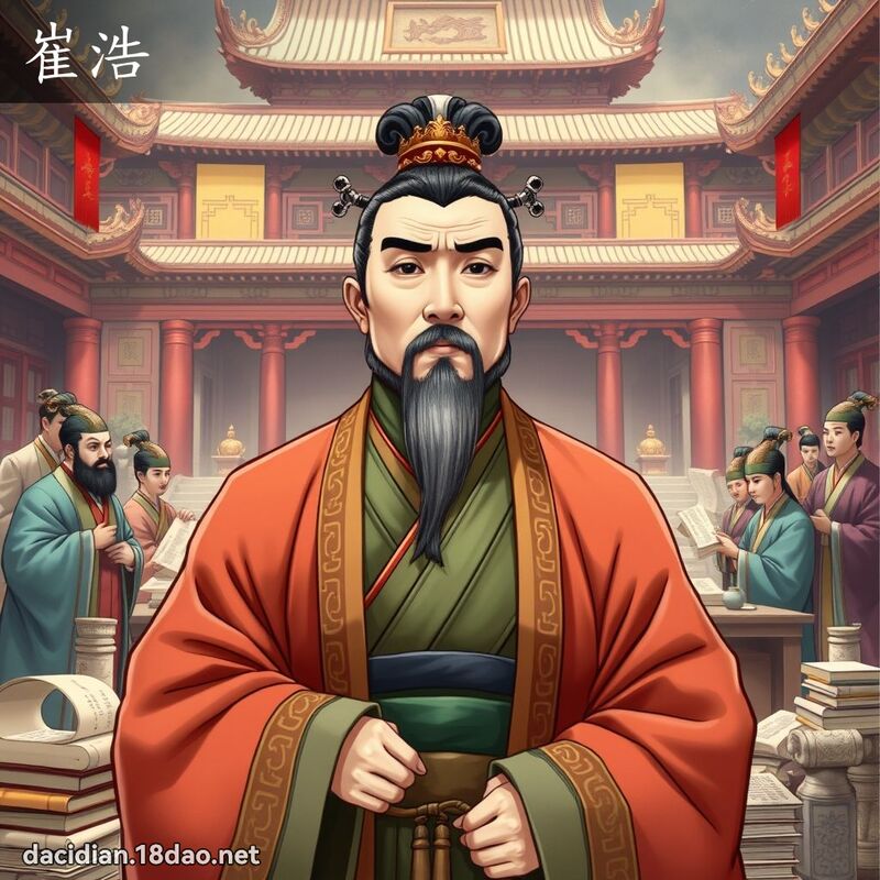 崔浩 - 国语大辞典配图