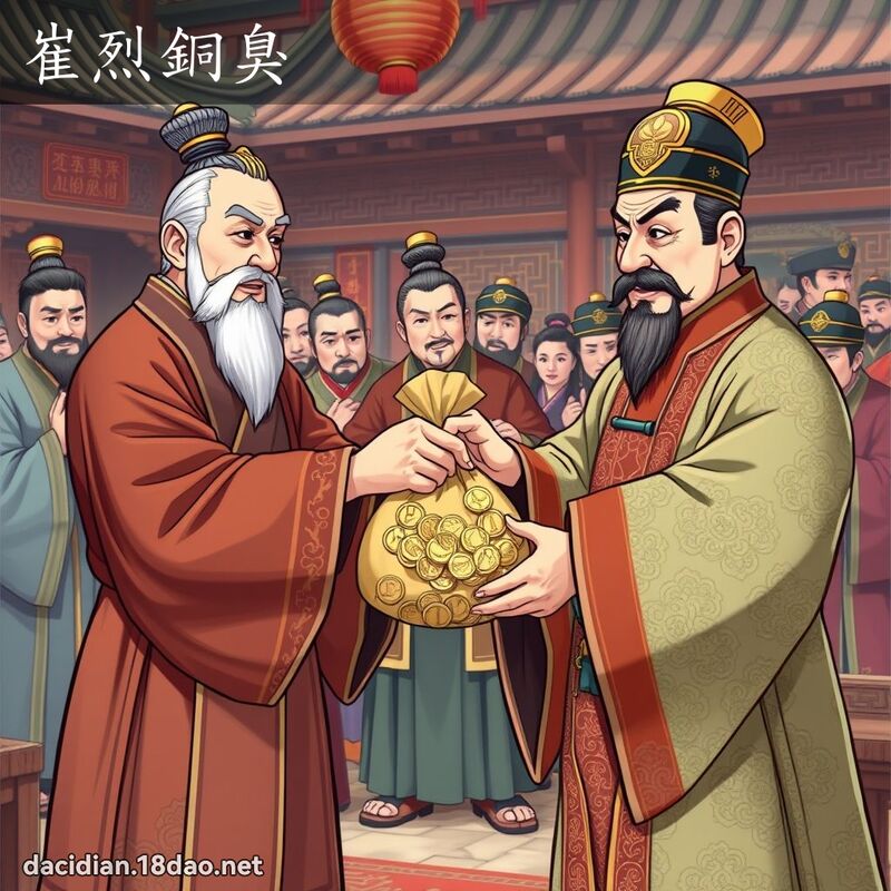 崔烈銅臭 - 國語大辭典配圖