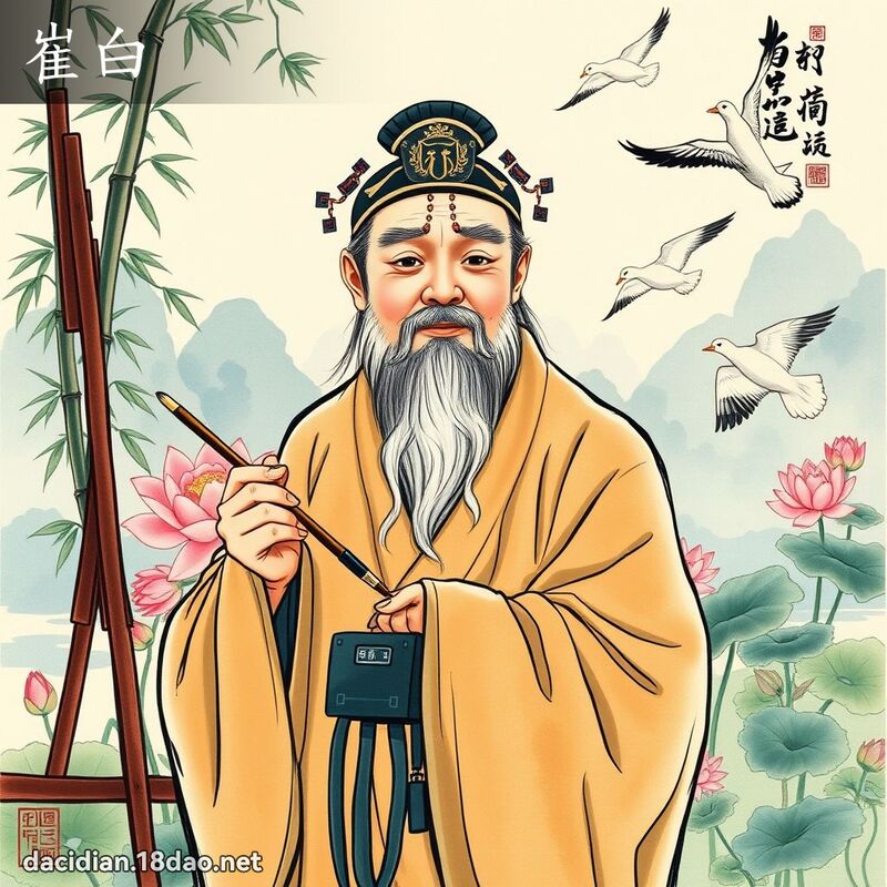 崔白 - 国语大辞典配图