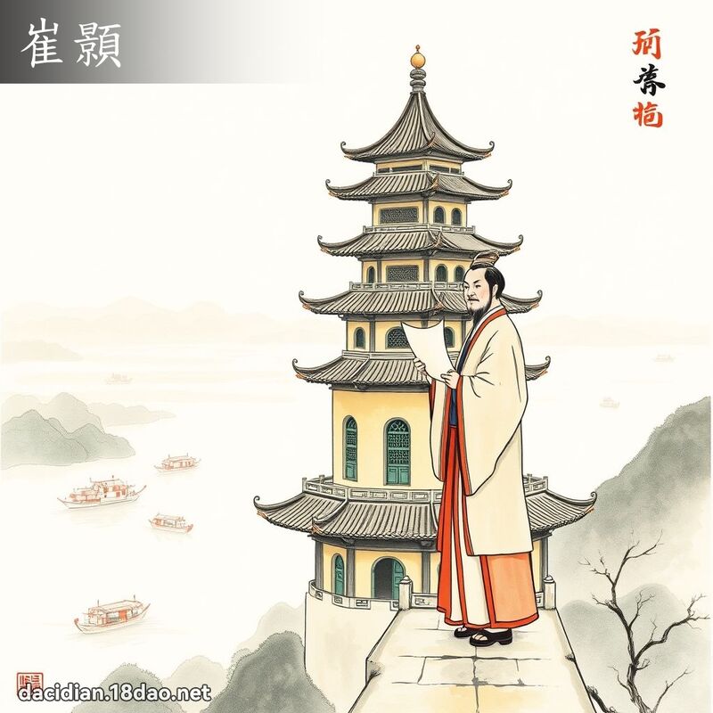 崔顥 - 国语大辞典配图