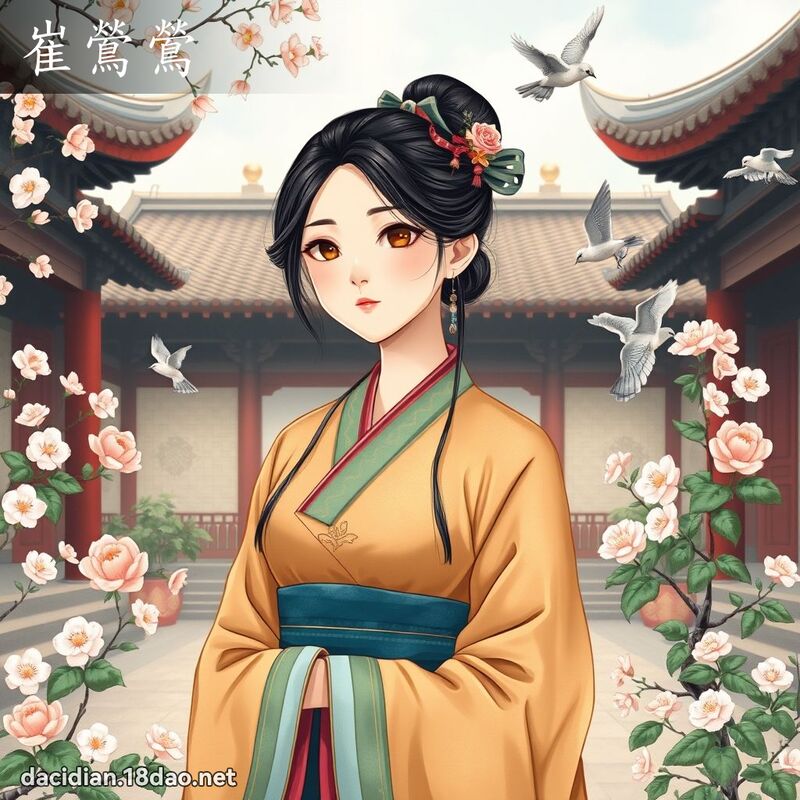 崔鶯鶯 - 国语大辞典配图