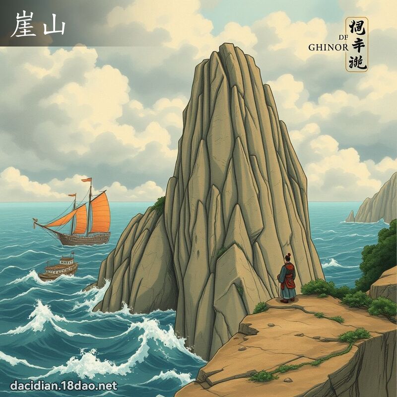 崖山 - 国语大辞典配图