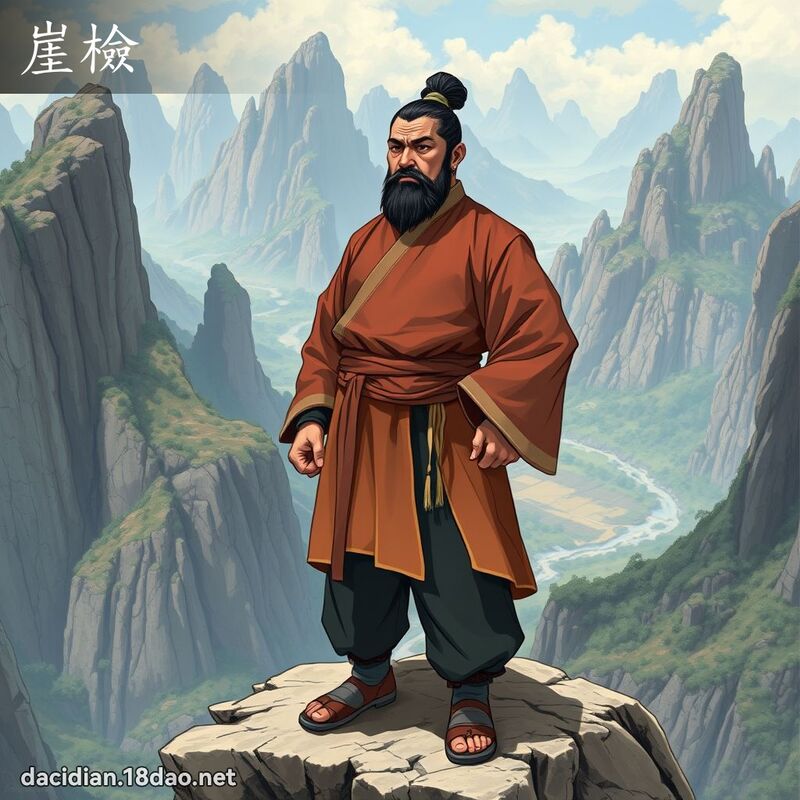 崖檢 - 國語大辭典配圖