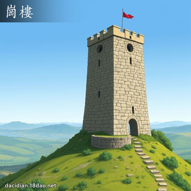 岗楼 - 国语大辞典配图