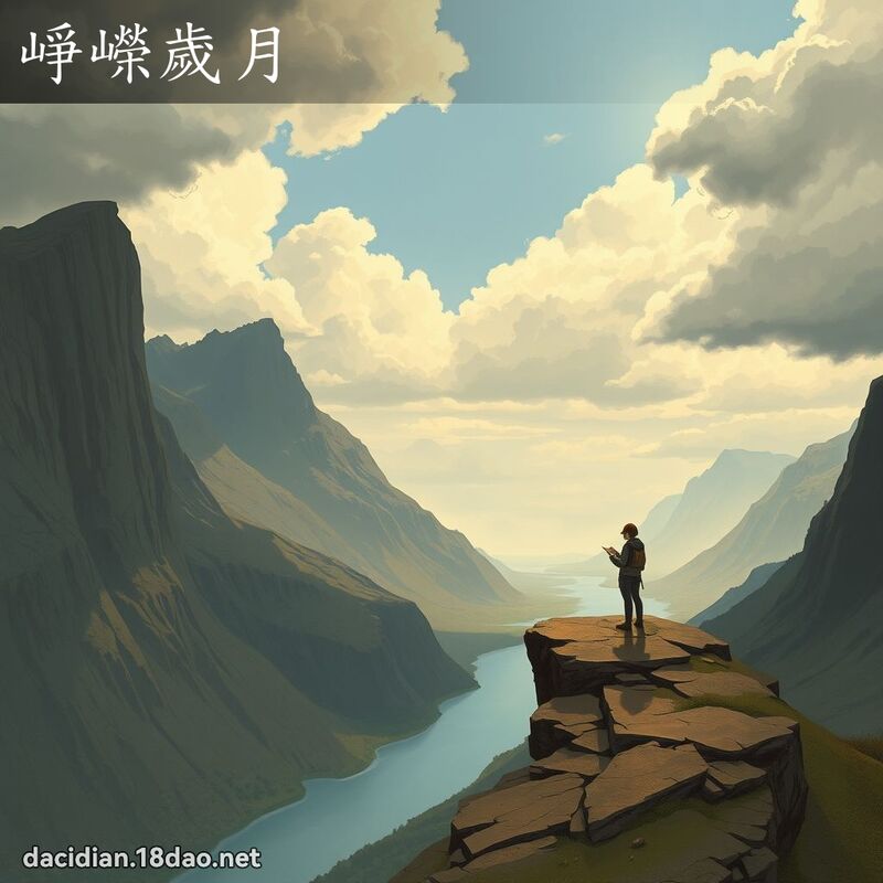 崢嶸歲月 - 國語大辭典配圖