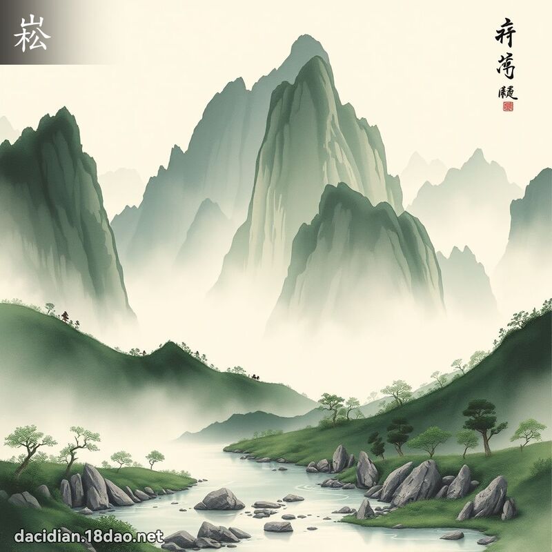 崧 - 國語大辭典配圖