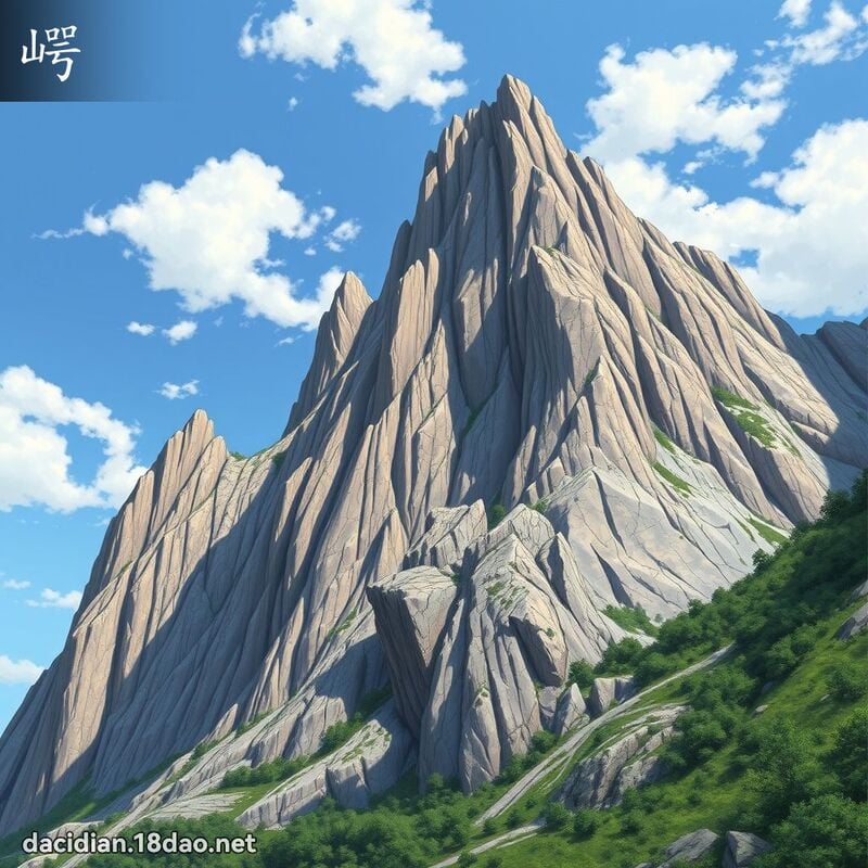 崿 - 國語大辭典配圖
