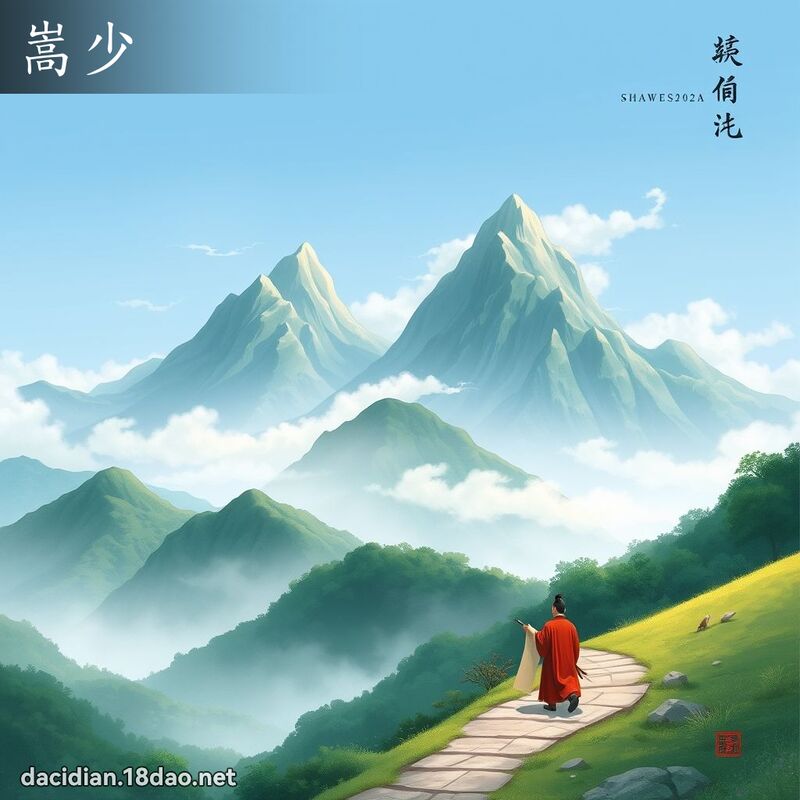 嵩少 - 国语大辞典配图