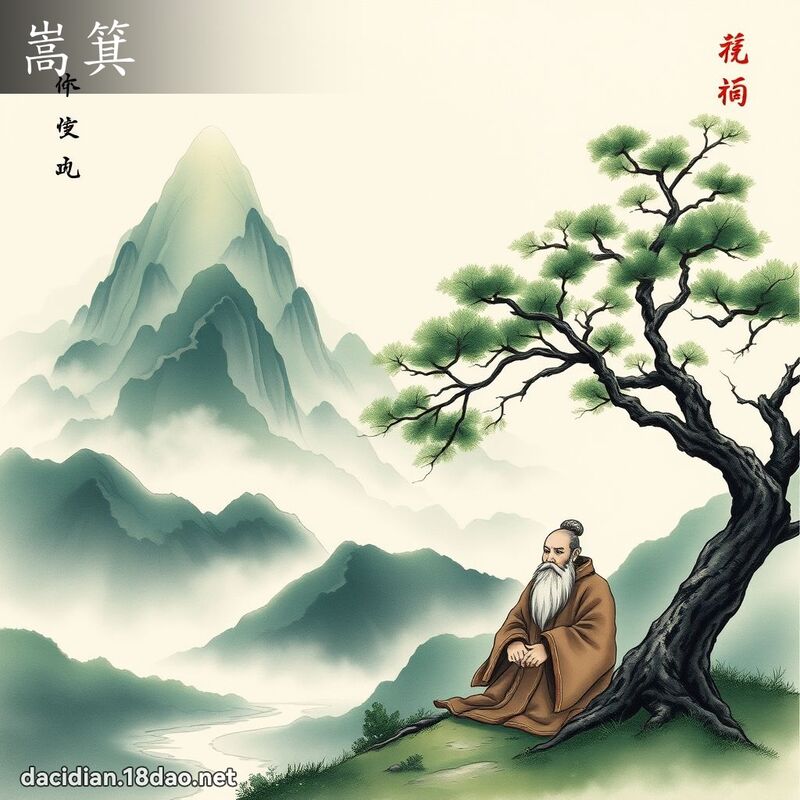 嵩箕 - 國語大辭典配圖