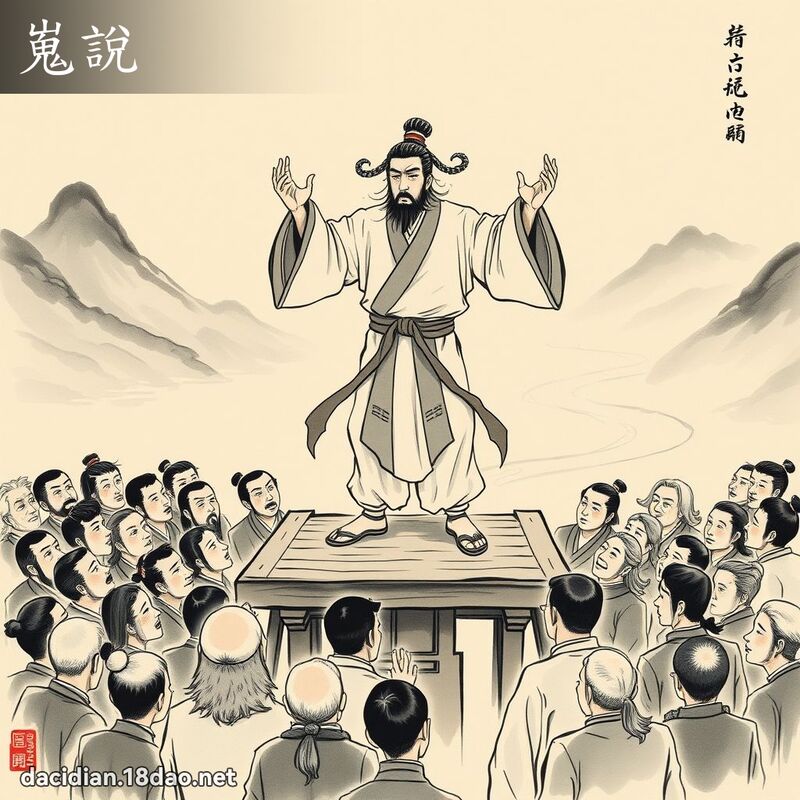 嵬说 - 国语大辞典配图