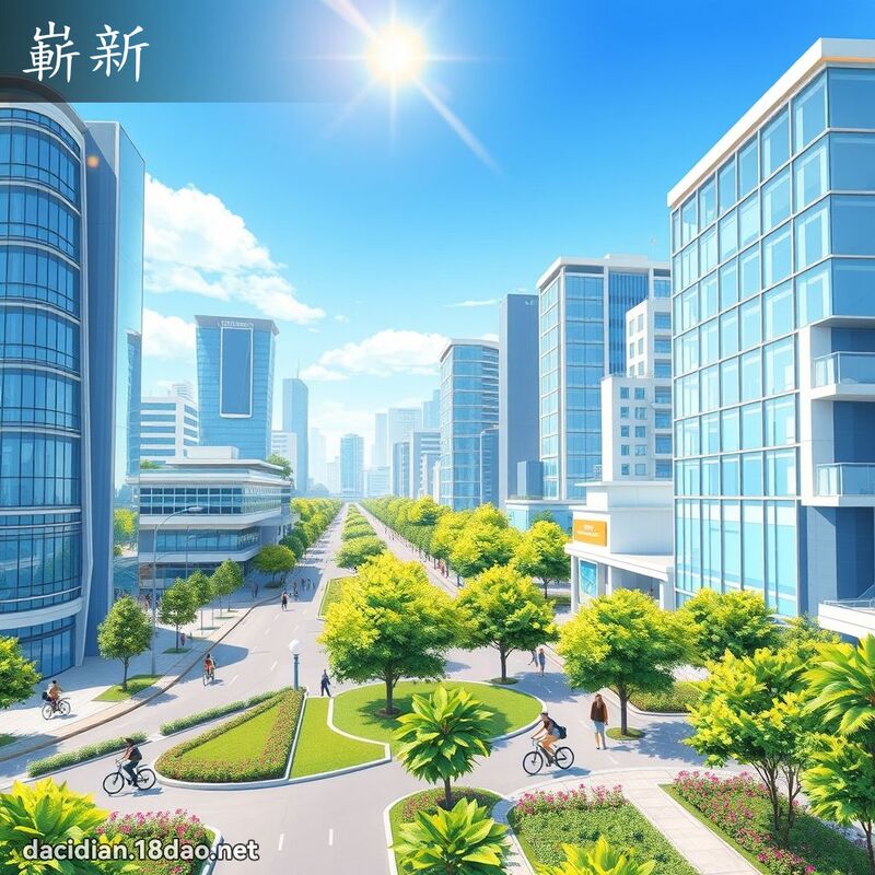 嶄新 - 國語大辭典配圖
