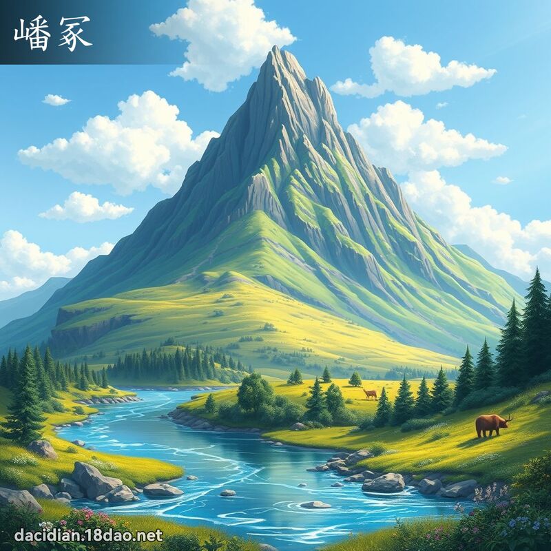 嶓冢 - 國語大辭典配圖