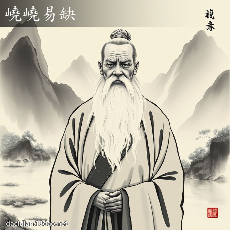 嶢嶢易缺 - 國語大辭典配圖