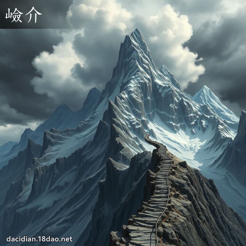 嶮介 - 國語大辭典配圖