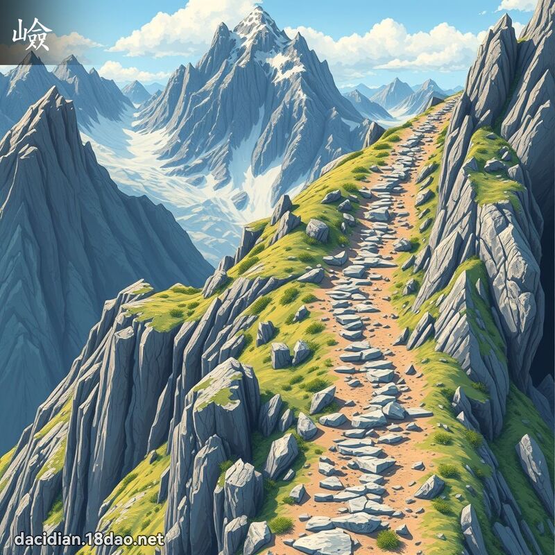 嶮 - 國語大辭典配圖