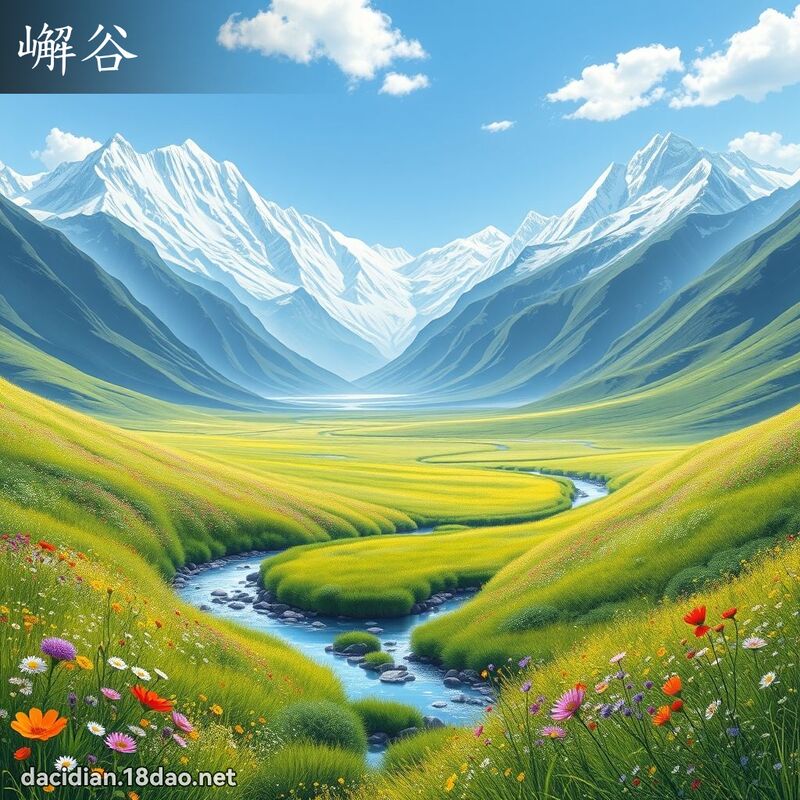 嶰谷 - 國語大辭典配圖