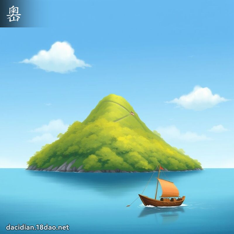 嶴 - 國語大辭典配圖
