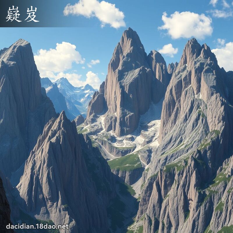 嶷岌 - 国语大辞典配图