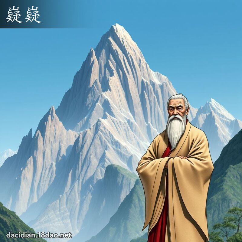 嶷嶷 - 國語大辭典配圖