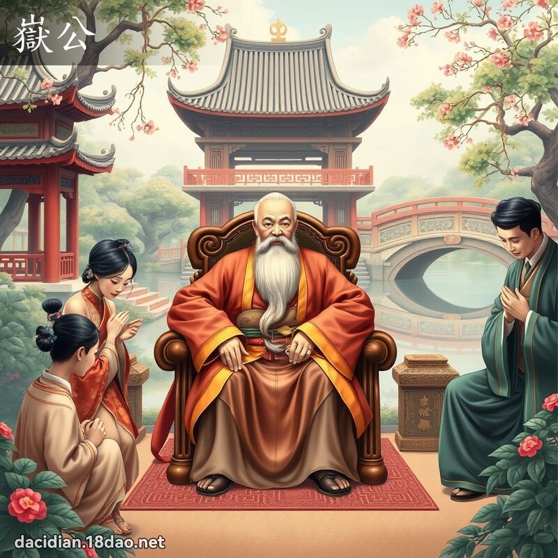 嶽公 - 國語大辭典配圖