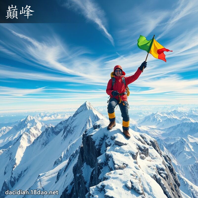 巔峰 - 國語大辭典配圖