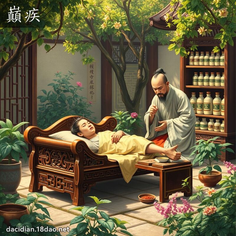巔疾 - 國語大辭典配圖