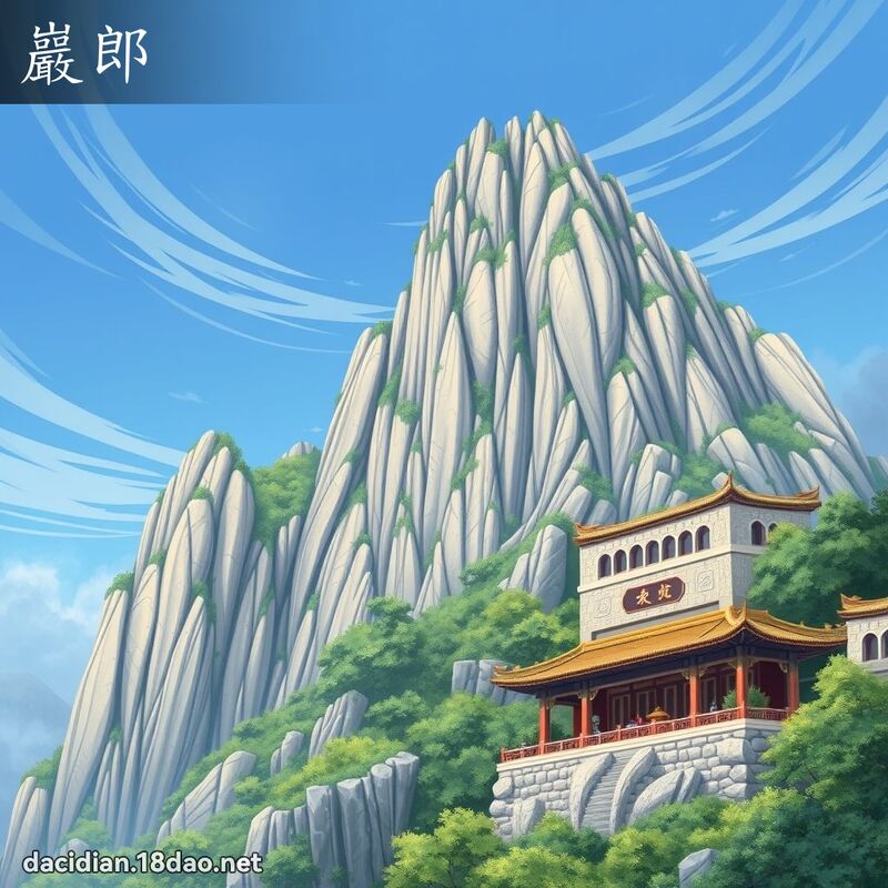 巖郎 - 國語大辭典配圖