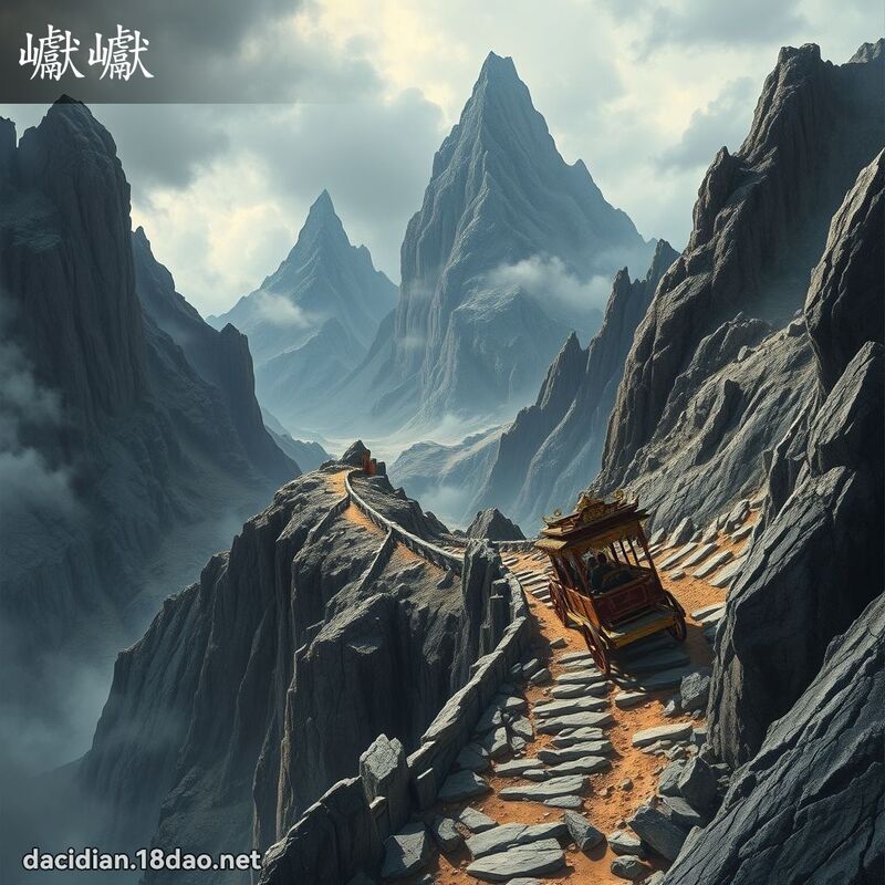 巘巘 - 國語大辭典配圖