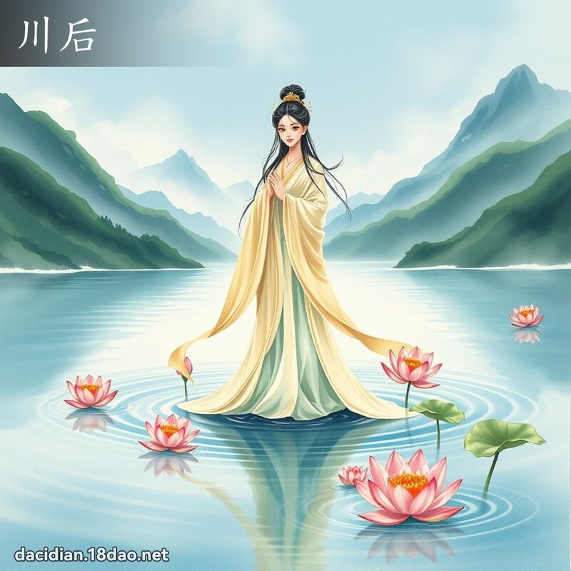 川后 - 國語大辭典配圖