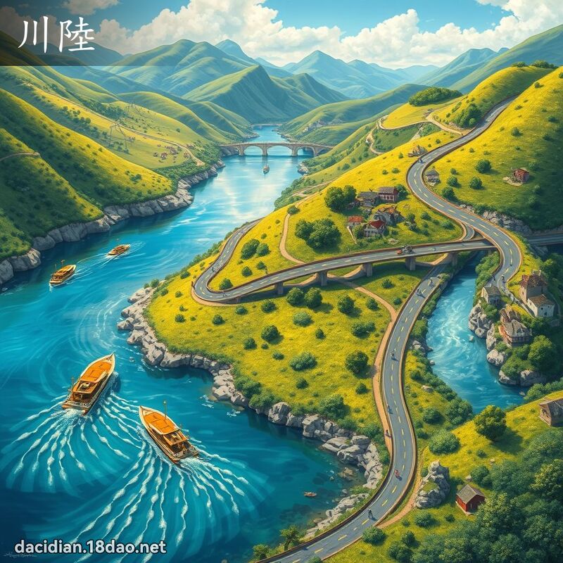 川陆 - 国语大辞典配图