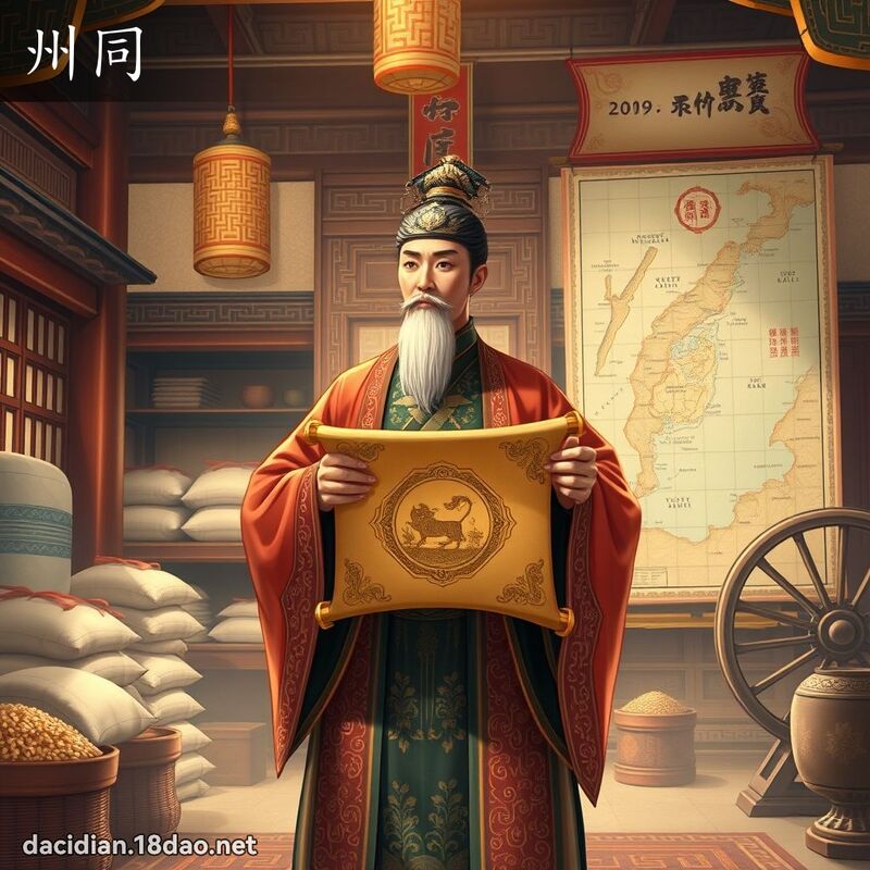 州同 - 国语大辞典配图