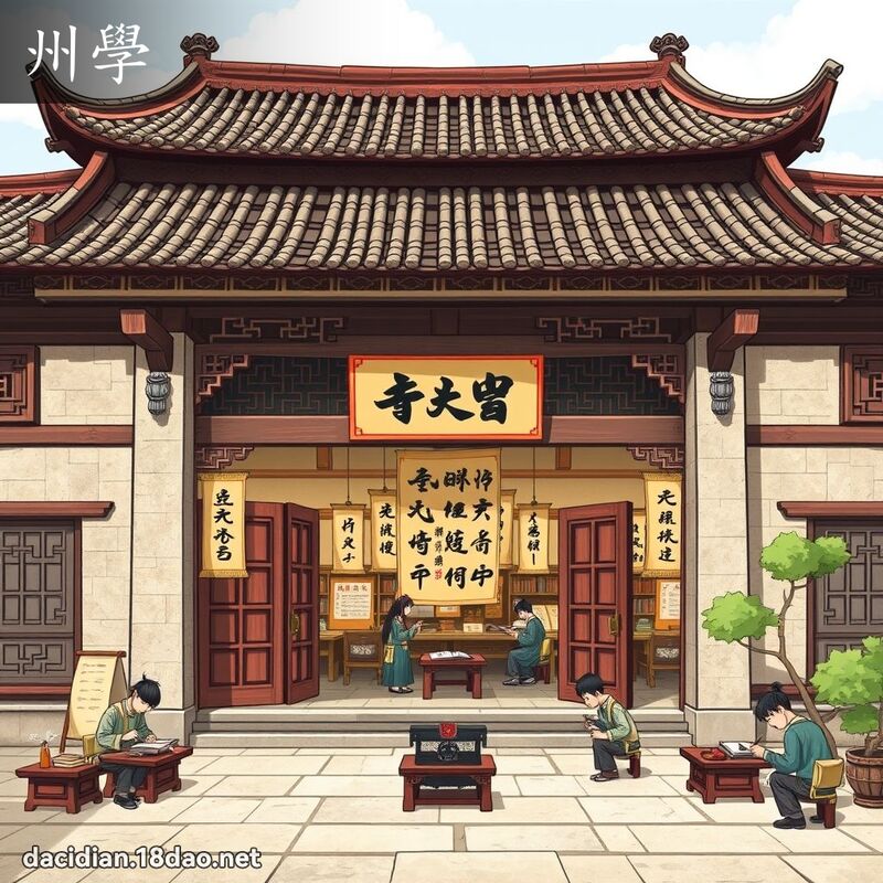 州學 - 國語大辭典配圖