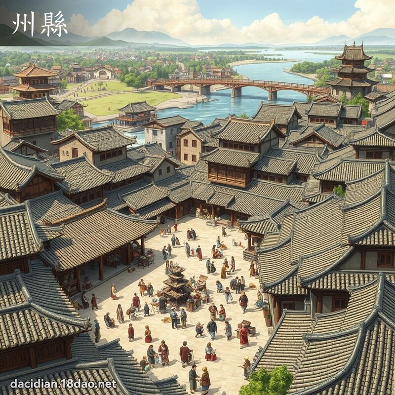 州县 - 国语大辞典配图
