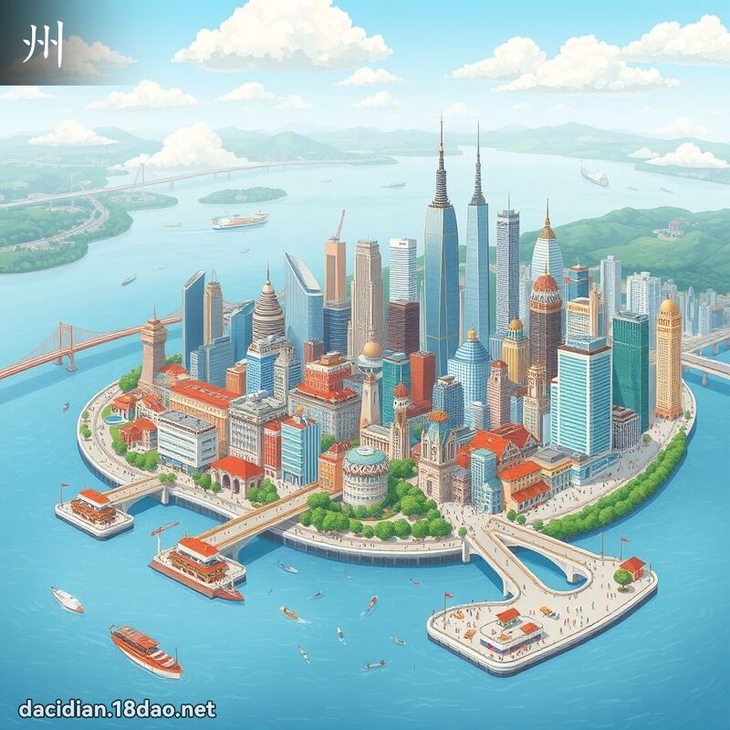 州 - 国语大辞典配图
