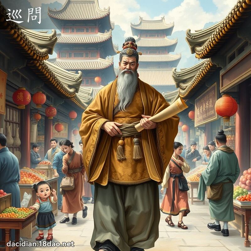 巡問 - 國語大辭典配圖