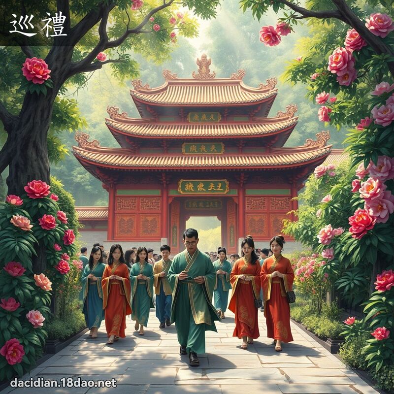 巡礼 - 国语大辞典配图