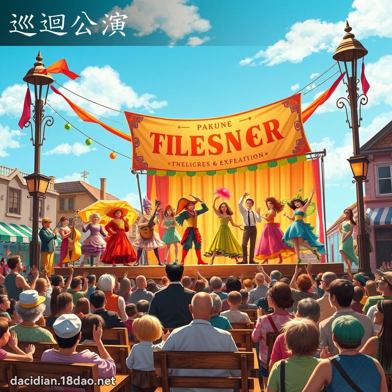 巡迴公演 - 國語大辭典配圖