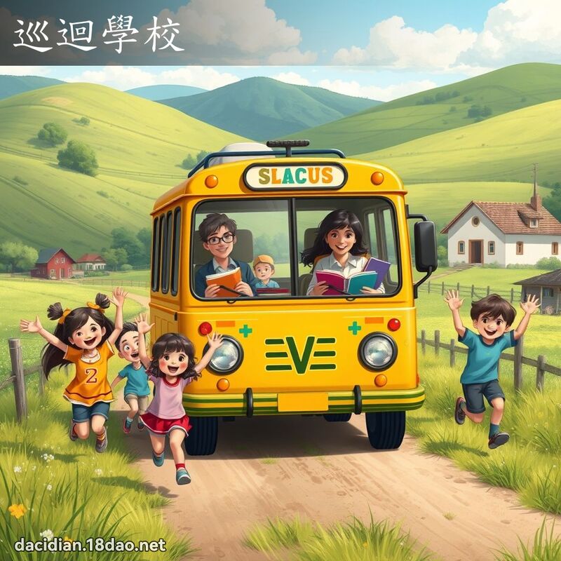 巡迴學校 - 國語大辭典配圖