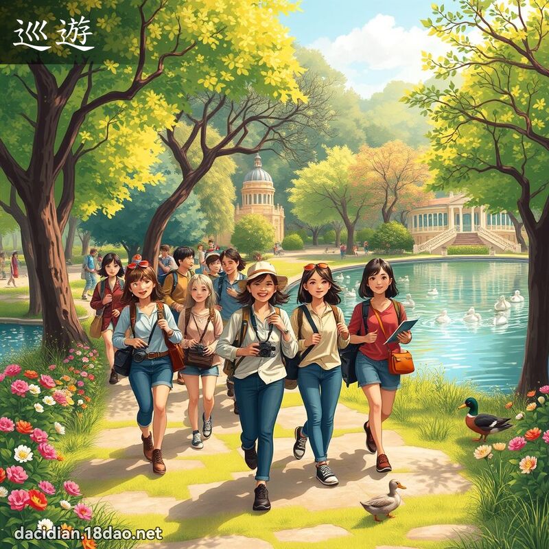 巡遊 - 國語大辭典配圖