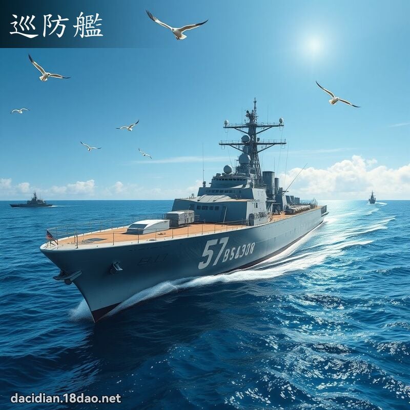 巡防艦 - 國語大辭典配圖
