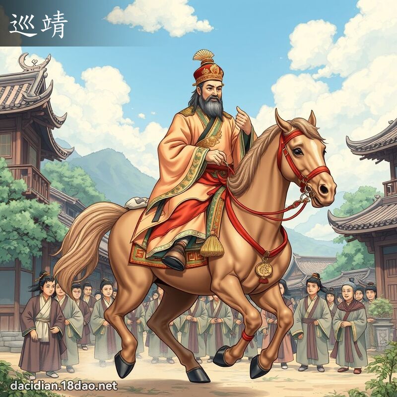 巡靖 - 国语大辞典配图