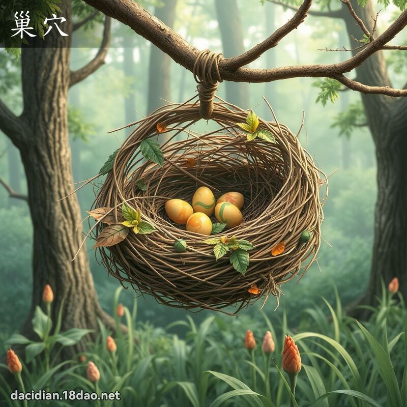 巢穴 - 国语大辞典配图